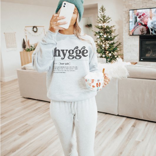 Sweatshirt Hygge Definition Citation Scandanavian Cosy Season