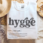 Sweatshirt Hygge Definition Citation Scandanavian Cosy Season