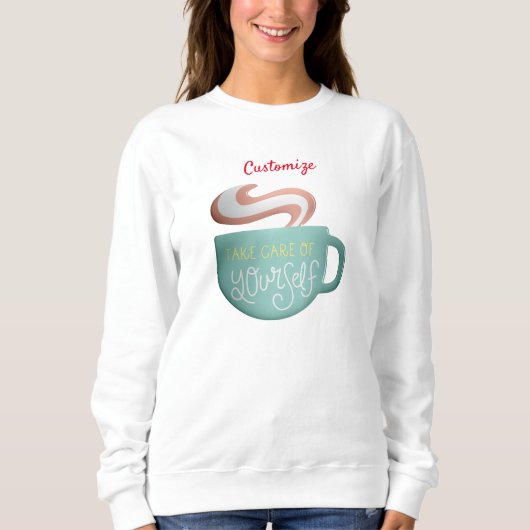 Sweatshirt Hygge Drink Self-Care Thunder_Cove (Devant)