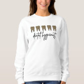 Sweatshirt Hygiéniste dentaire | RDH Dentist Cheetah cadeaux (Devant)