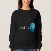 Sweatshirt I AM A PRO | Empowerment Minimalist (Devant)