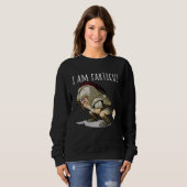 Sweatshirt I Am Fartacus Farticus  Fart And Farting (Devant entier)