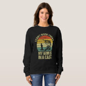 Sweatshirt I Can't Work Today My Arm (Devant entier)