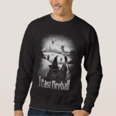 Sweatshirt I cast Fireball Fantasy Wizard RPG Class Tabletop  (Devant)