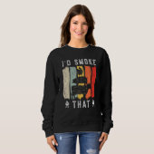 Sweatshirt I d smoke that Beef Pork Chicken Butcher Cut  Gril (Devant entier)
