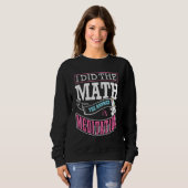 Sweatshirt I Did The Math The Answer Is Meditation Buddha Zen (Devant entier)