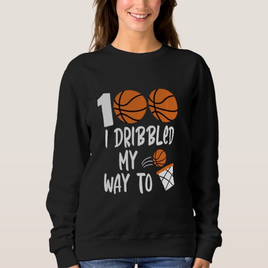 Sweatshirt I Dribbled My Way (Devant)