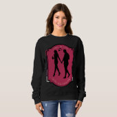 Sweatshirt I Fall In Love With You Everyday Silhouetted Coupl (Devant entier)