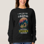 Sweatshirt I Have Two Kids And Go Camping Funny Camping (Devant)