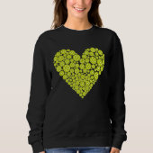 Sweatshirt I Heart Pickleball (Devant)