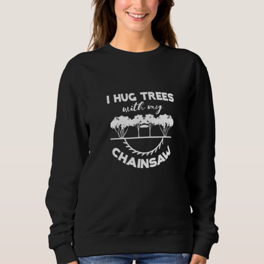 Sweatshirt I Hug Trees (Devant)