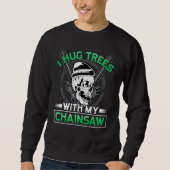 Sweatshirt I Hug Trees (Devant)