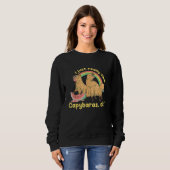 Sweatshirt I Just Really Like Capybaras Ok Capybara (Devant entier)