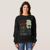 Sweatshirt I Like Murder Shows Comfy Clothes And Maybe 3 Peop (Devant entier)