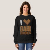 Sweatshirt I Lok Dark Chocolate Bars Bar Cuisine au lait de c (Devant entier)