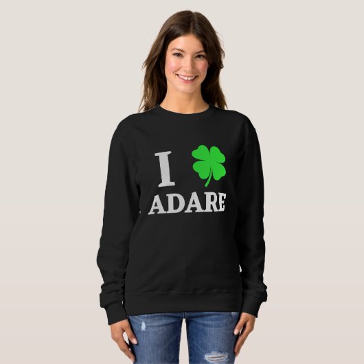 SWEATSHIRT I LOVE ADARE (Devant entier)