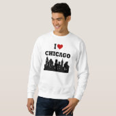 Sweatshirt I Love Chicago (Devant entier)