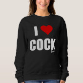 Sweatshirt I Love Cocker Spaniels (Devant)
