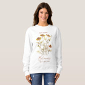 Sweatshirt I Love Fall Most All | Conception des feuilles d'a (Devant entier)
