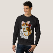 Sweatshirt I Love Fetch Quests Mnd Corgi (Devant entier)