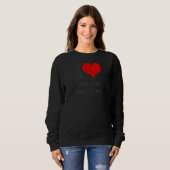 Sweatshirt I Love Goldendoodles Retro Vintage Athlétisme (Devant entier)