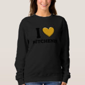 Sweatshirt I Love Kitchener Canada Premium (Devant)