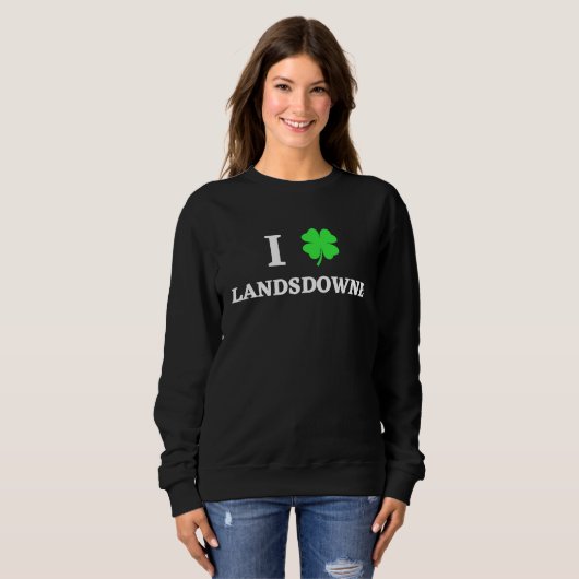 SWEATSHIRT I LOVE LANDSDOWNE (Devant entier)