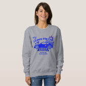 Sweatshirt I Love My Car Except My Bank Account Funny Phrase (Devant entier)