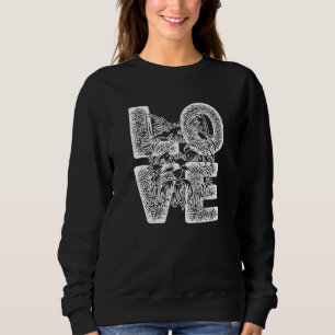 Sweatshirt I Love My Yorkshire Terrier Dog Theme Design