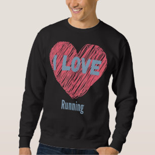 Sweatshirt I Love Runt Heart Image Hobby Ou Hobbyist