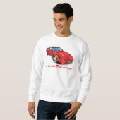 SWEATSHIRT I LOVETTE UNIQUE CONCEPTION DE VOITURE (Devant entier)