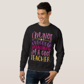 Sweatshirt I m Not A Regular Teacher I m A Cool Teacher (Devant entier)