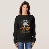Sweatshirt I m The Aunt Mummy Halloween Scary Mummy And Pumpk (Devant entier)