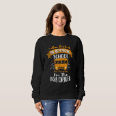 Sweatshirt I Often Think Of Skipping School School Bus Drive (Devant entier)