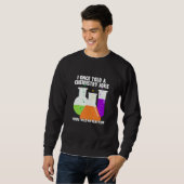 Sweatshirt I Once Told A Chemistry Joke  Meme Chemist Humor (Devant entier)