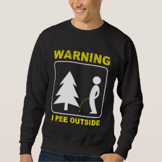 Sweatshirt I Pee Camping Extérieur 1