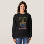 Sweatshirt I roared my Way thorugh Kindergarten   (Devant entier)