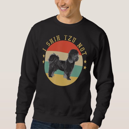 Sweatshirt I Shih Tzu Pas Chien Maman (Devant)
