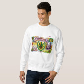 Sweatshirt i smoke weed (Devant entier)