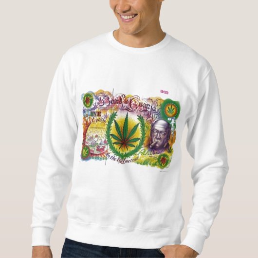 Sweatshirt i smoke weed (Devant)