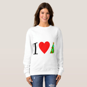 Sweatshirt I T-shirt de Noël de coeur