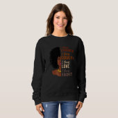 Sweatshirt I Teach Strength Equality Black History Mois Teac (Devant entier)