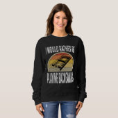 Sweatshirt I Would Rather Be Playing Backgammon Dice Game Pla (Devant entier)