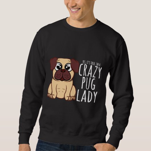 Sweatshirt I&x27 ; m A Crazy Carlin Lady - Carlin Shirt Class (Devant)
