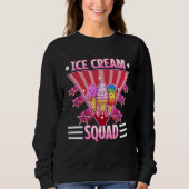 Sweatshirt Ice cream squad 3 (Devant)