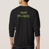 Sweatshirt Ici pour les Boos Halloween Cocktails (Dos)