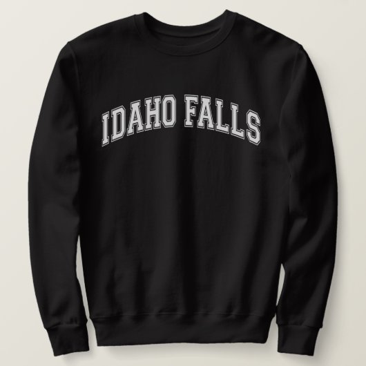 Sweatshirt IDAHO FALLS University Style America College (Design devant)