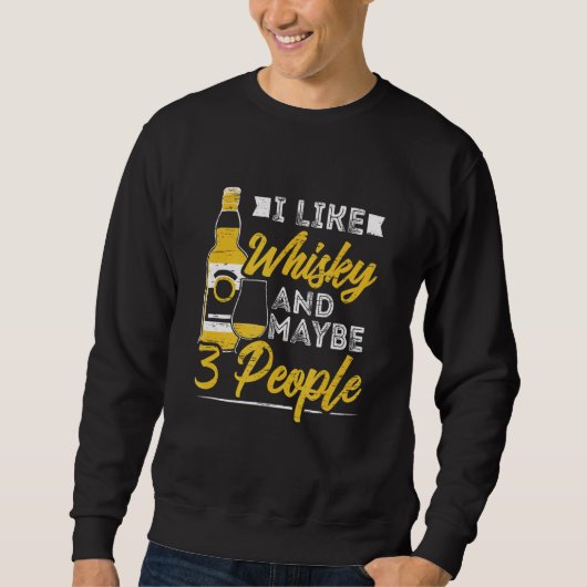 Sweatshirt Idée Whiskey (Devant)