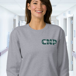 Sweatshirt Identifiants CNP personnalisés avec nom