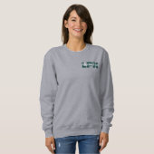 Sweatshirt Identifiants LPN personnalisés avec nom (Devant entier)